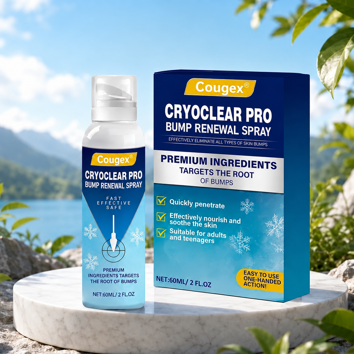 CryoClear Pro Bump Renewal Spray