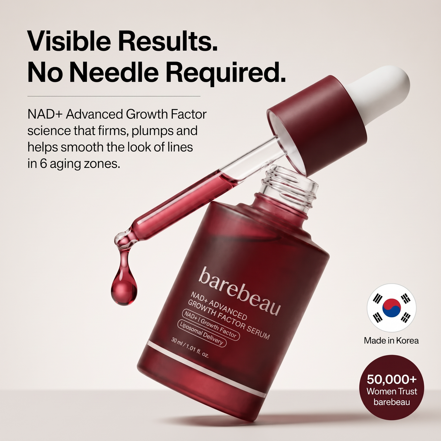 Korean NAD+ Advanced Growth Factor Serum