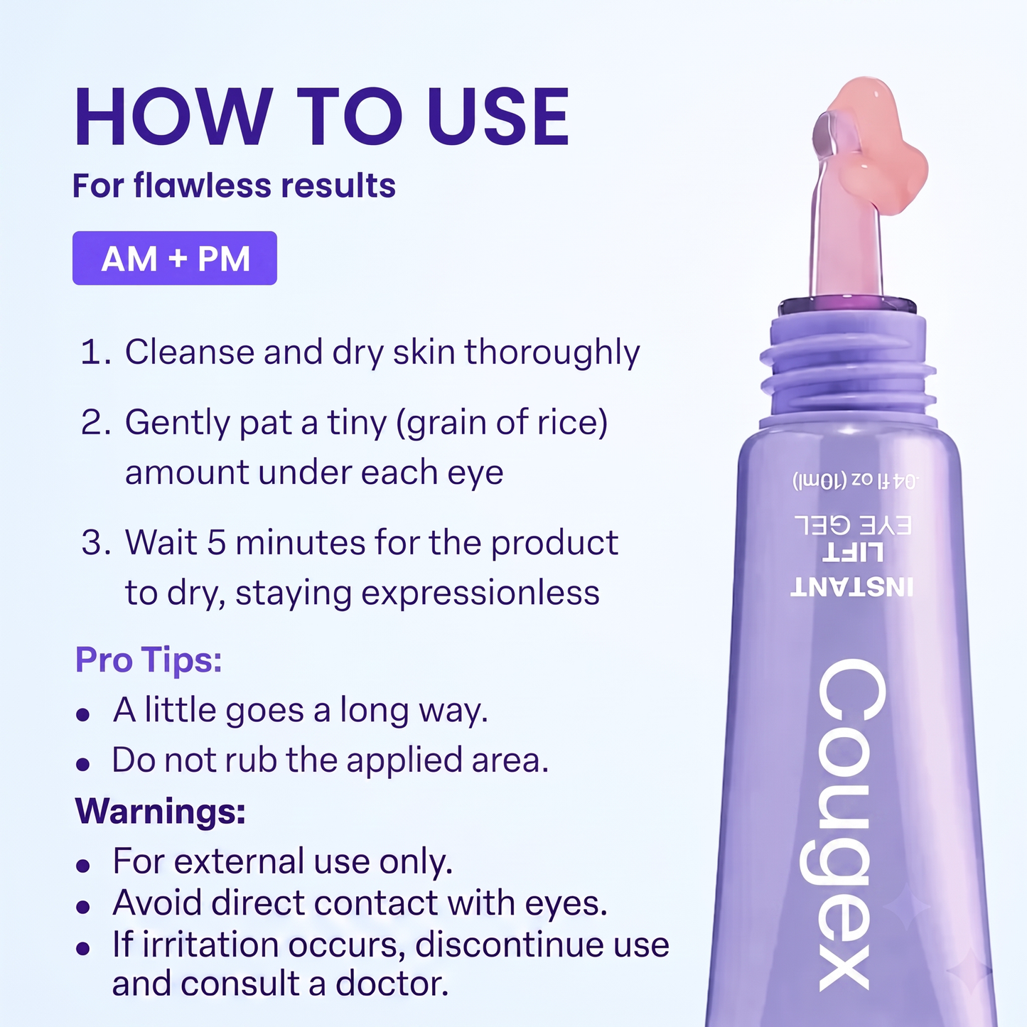 Cougex - Instant Lift Eye Gel