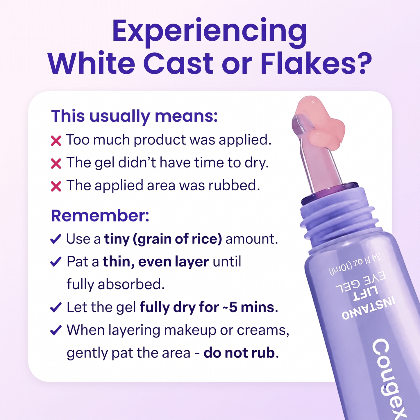 Cougex - Instant Lift Eye Gel